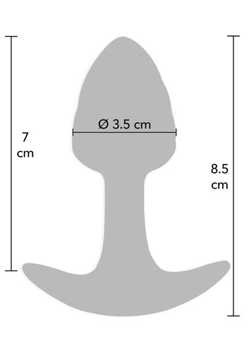 Crystal Butt Plug Small na Arena.pl