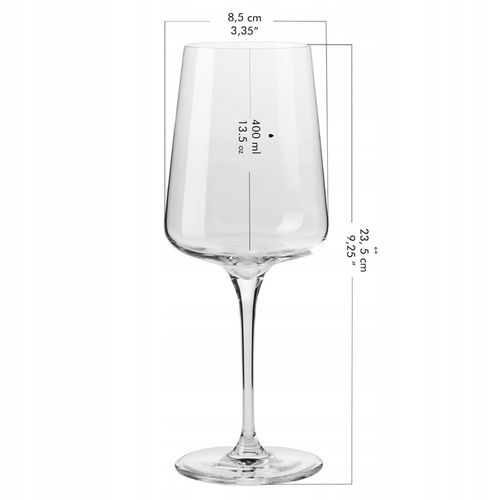 Kieliszki do białego wina INFINITY KROSNO 6x400ml na Arena.pl