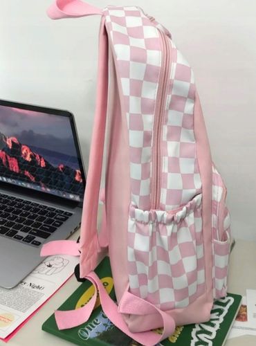 PLECAK SZKOLNY TORNISTER MŁODZIEŻOWY POJEMNY DUŻY RÓŻ DO SZKOŁY KL. 1-3 na Arena.pl