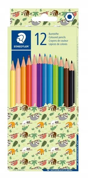 Kredki Staedtler ołówkowe Pattern Mix 12 kol 9898 zdjęcie 1