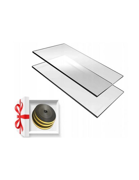 Szyba czyszcząca się do Kominka, pieca na wymiar zdjęcie 1