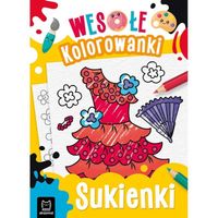 Wesołe kolorowanki sukienki AKSJOMAT