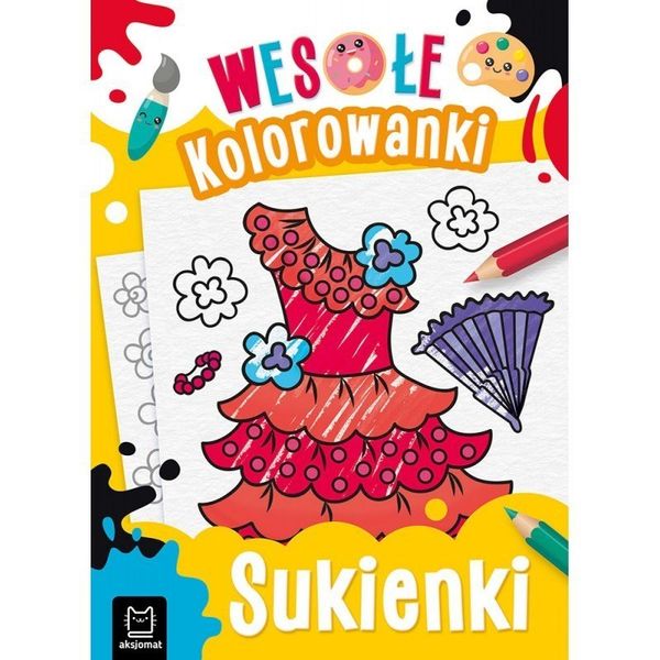 Wesołe kolorowanki sukienki AKSJOMAT zdjęcie 1
