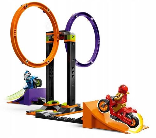 60360 - lego city - wyzwanie kaskaderskie - obracające się okręgi na Arena.pl