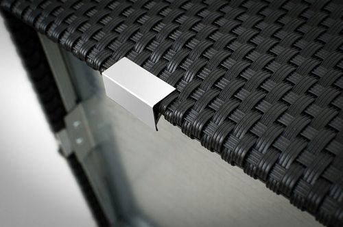 Donica technorattan ogrodowa 100 cm x 30 cm x 60cm na Arena.pl