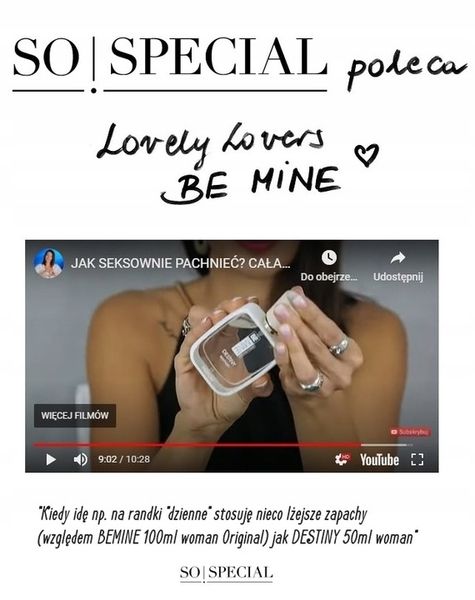 LL BEMINE DESTINY 50ml woman I-L-Molecules z FERO zdjęcie 11