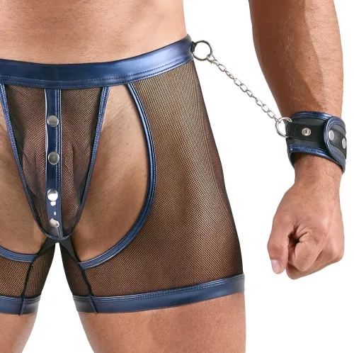 svenjoyment bondage komplet męski net look z kajdankami, na Arena.pl