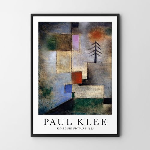 Plakat Paul Klee abstrakcja Small Fir 70x100 cm na Arena.pl