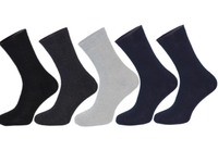 Skarpety sportowe codzienne bawełniane polskie mix kolorów 5 par 38-40