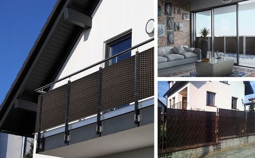 OSŁONA BALKONOWA TECHNORATTAN MATA BALKON 0,9x4m na Arena.pl