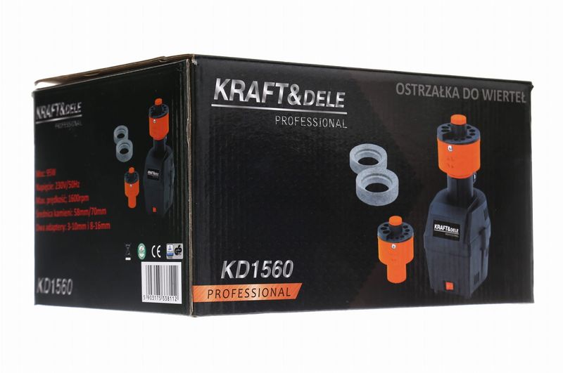 ostrzałka do wierteł 95w 3-16mm kd1560 zdjęcie 13