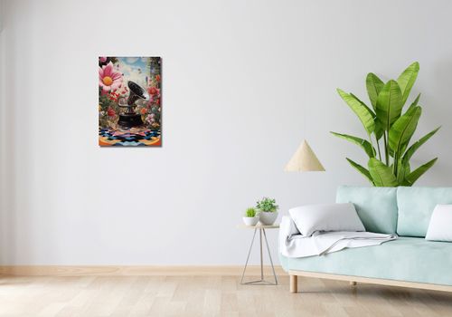 Obraz 40x60cm Gramofon w Kwiatach na Arena.pl