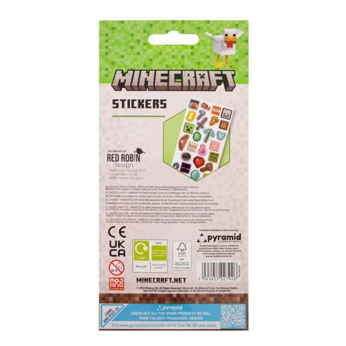 Zestaw naklejek Minecraft Assortment na Arena.pl