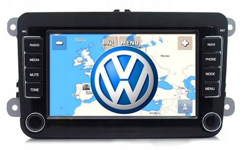 RADIO 2DIN NAWIGACJA GPS VW PASSAT GOLF SUPERB TOURAN TIGUAN CADDY ANDROID na Arena.pl