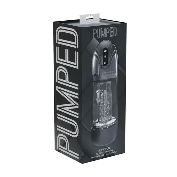 Sonicpull - Suction And Vibration Masturbator Pump - Multimedia Enhanced zdjęcie 2