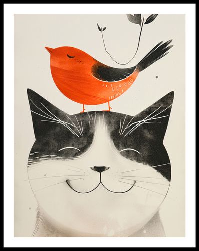 Plakat 50x65cm Pyzaty Przyjaciel na Arena.pl