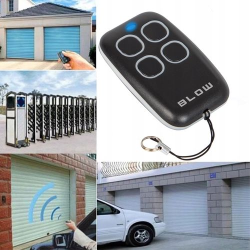 PILOT DO BRAMY UNIWERSALNY SAMOKOPIUJACY ALARM ROLET 433MHz 4 KANAŁOWY na Arena.pl