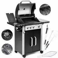 Grill gazowy Detroit 400 12,7 kW + Ruszt żeliwny