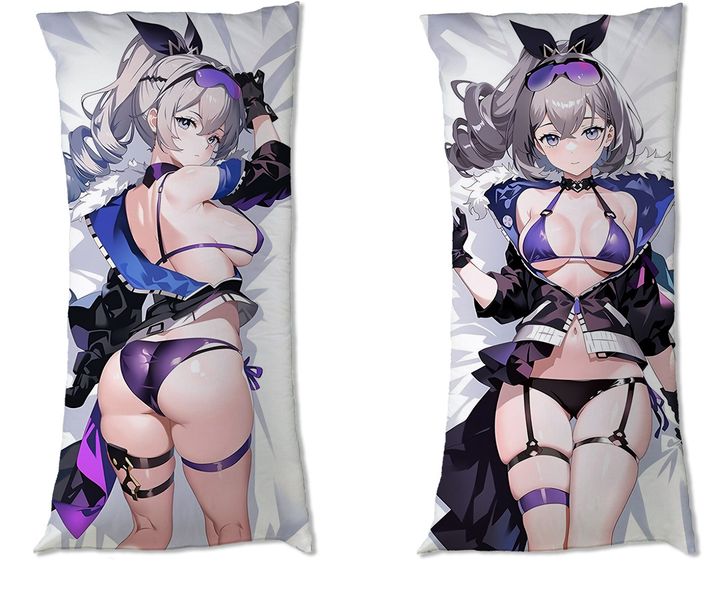 Dakimakura Honkai: Star Rail - Silver Wolf DO WYBORU 90x45 zdjęcie 1