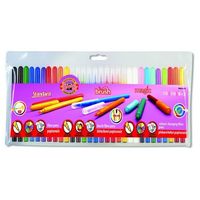 FLAMASTRY MIX 30 SZT. FOLIA 6185