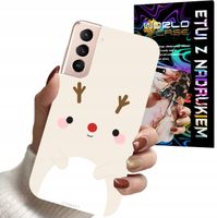 ETUI CASE DO SAMSUNG S22 - ŚWIĄTECZNE WZORY RENIFER MIKOŁAJ ŚWIĘTA