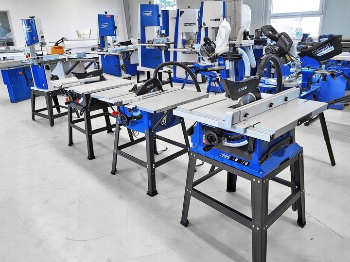 Pilarka Piła Stołowa Przecinarka Krajzega Drewna Hs100s Scheppach Germ zdjęcie 9