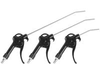 Pistolety do przedmuchiwania z dyszami 100 mm, 200 mm, 300 mm