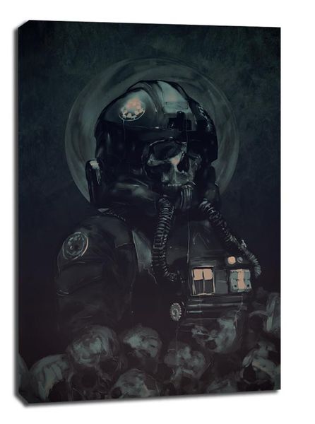 Gwiezdne Wojny Star Wars Skull Pilot - obraz na płótnie 30x40 cm zdjęcie 1