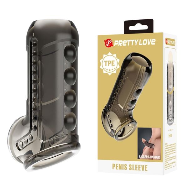 Pretty Love Penis Sleeve – Smoke Long zdjęcie 1