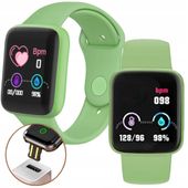 SMARTBAND ZEGAREK NA RĘKĘ ZIELONY do IPHONE IOS ANDROID multifunkcyjny