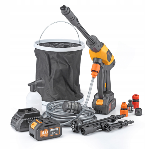 Myjka Ciśnieniowa Samozasysająca 60Bar Akumulatorowa Li-Ion Do Mycia Okien na Arena.pl