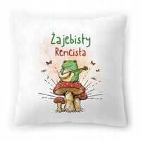 Poduszka Dla Rencisty Na Urodziny Imieniny Prezent Z Nadrukiem Ze Zdjęciem