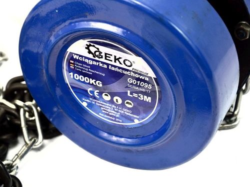 WCIĄGARKA WYCIĄGARKA ŁAŃCUCHOWA 1T WCIĄGNIK na Arena.pl