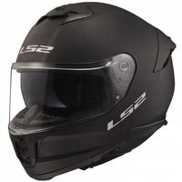 KASK MOTOCYKLOWY LS2 FF808 STREAM II SOLID MATT BLACK CZARNY S