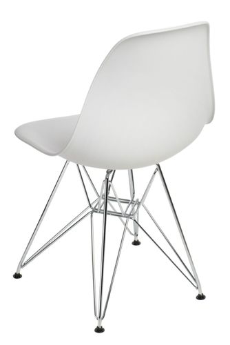 Krzesło P016 PP light grey, chromowane nogi  D2 na Arena.pl