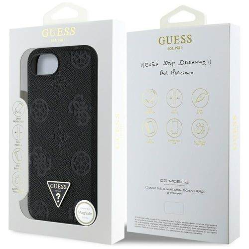 etui guess grained hot stamp peony       triangle logo magsafe do na Arena.pl