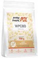 BIAŁKO WPC 80 WANILIOWE 700g Odżywka białkowa serwatkowe Protein Kol-Pol