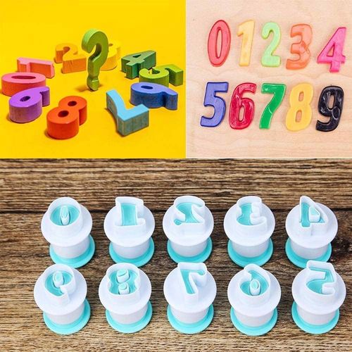 Foremki do ciastek w kształcie cyfr dla dzieci na Arena.pl