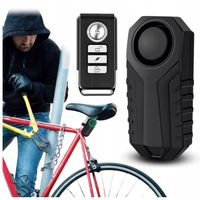 Alarm rowerowy antykradzieżowy blokada motoru hulajnogi głośny z pilotem