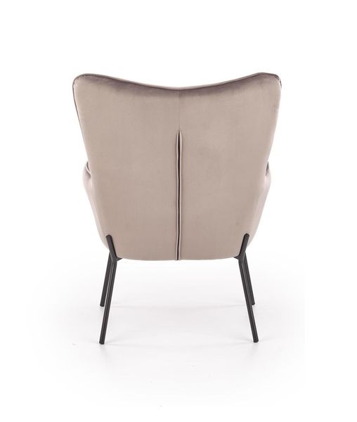 Fotel Cabres szary/ czarny zdjęcie 4