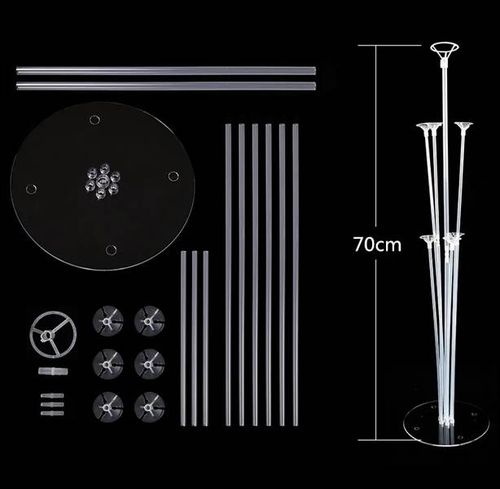 STOJAK NA BALONY STELAŻ DO BALONÓW BIAŁY ŚLUB WESELE KOMUNIA IHS 70 CM na Arena.pl