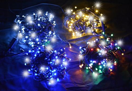 LAMPKI CHOINKOWE LED 200 GRUBY KABEL + Flash 18m na Arena.pl