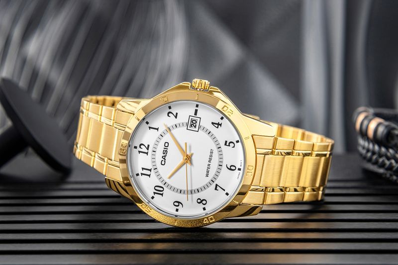 zegarek męski casio mtp-v004g-7budf + box zdjęcie 6