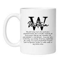 KUBEK Z IMIENIEM "WIKTORIA"