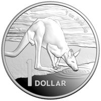 RAM: Kangur - Desert Life 1 uncja Srebra 2024 Proof