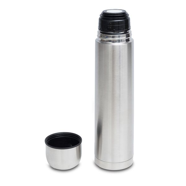 Termos 1000 ml, srebrny zdjęcie 3