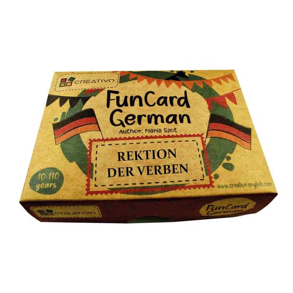 Fun Card German. Rektion Der Verben zdjęcie 1
