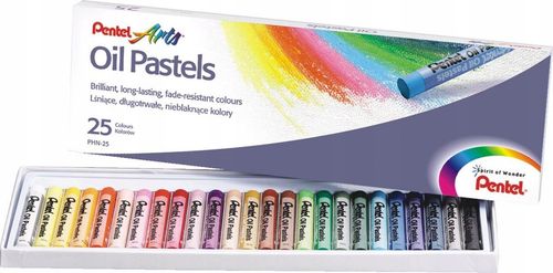 pastele olejne 25kol. pentel phn-25 a'12 3597 na Arena.pl