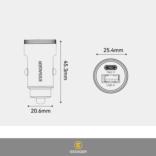 SZYBKA MOCNA Ładowarka Samochodowa USB 54W do telefonu QC3.0 PD 3.0 USB-C na Arena.pl