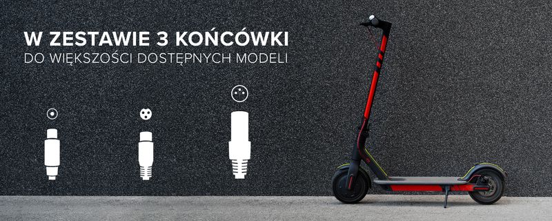 Ładowarka Newell do hulajnóg  elektrycznych Multi Set zdjęcie 7